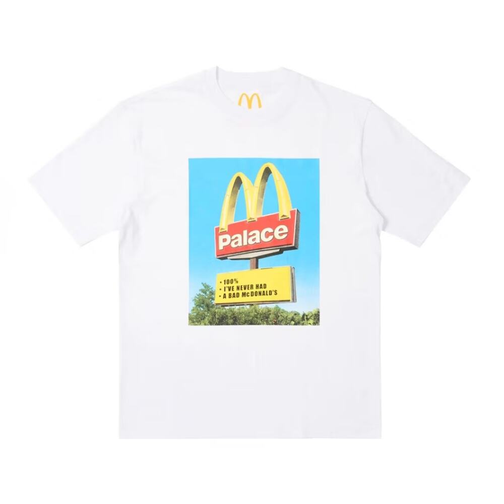 Palace x McDonalds Tee*WHITE*SOLD OUT*New in Original Packaging